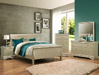 Louis Philip Champange B3400 Bed