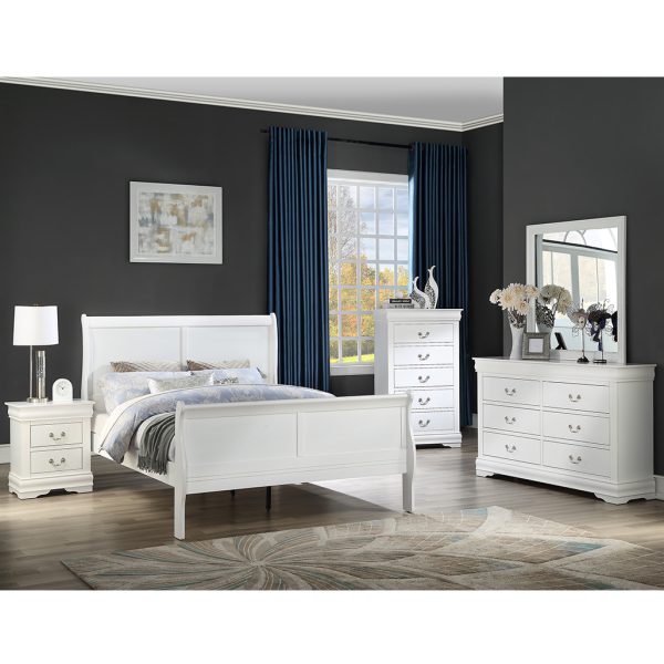 Louis Philip 3650 4-Piece Bedroom Set