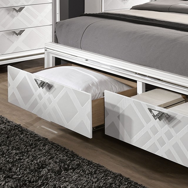 Emmeline Bed | FOA7147WH - Image 3