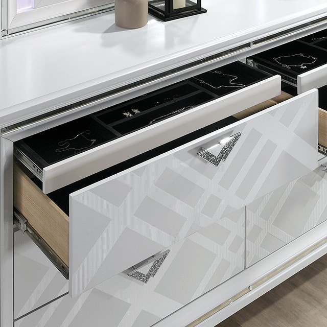 Emmeline Bed | FOA7147WH - Image 7