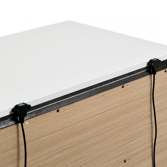 Birsfelden Bed | FOA7225WH - Image 4