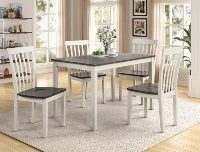 Brody 5PC white 2182 SET-WHGY