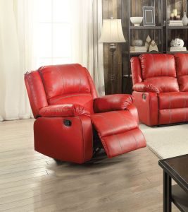 Zuriel Red Recliner 52152