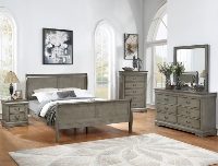 Louis Philip Champange Bed B3550