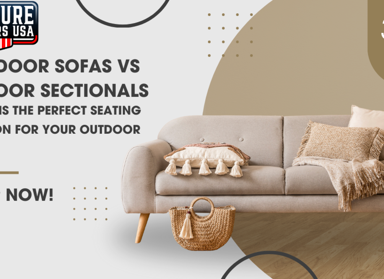 Outdoor Sofas vs Outdoor Sectionals